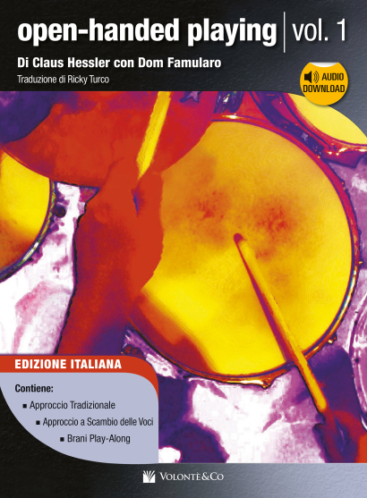 OPEN HANDED PLAYING - VOL.1 CON AUDIO DOWNLOAD - EDIZIONE ITALIANA