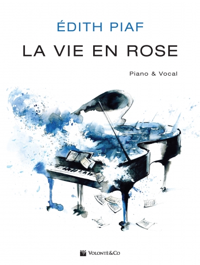 Cubierta de "La Vie en Rose", de Édith Piaf
