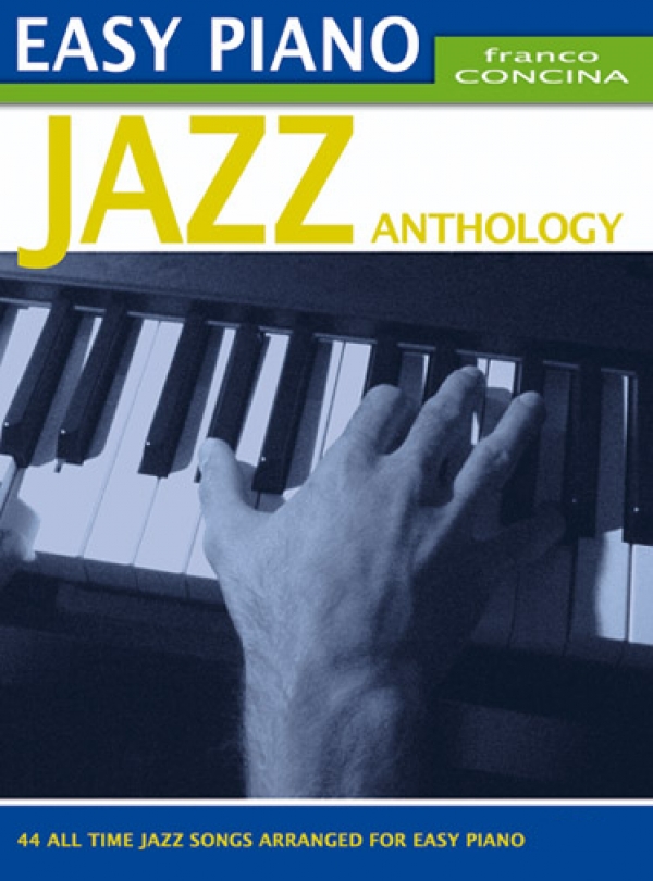 Cubierta de Easy Piano Jazz Anthology, de Franco Concina