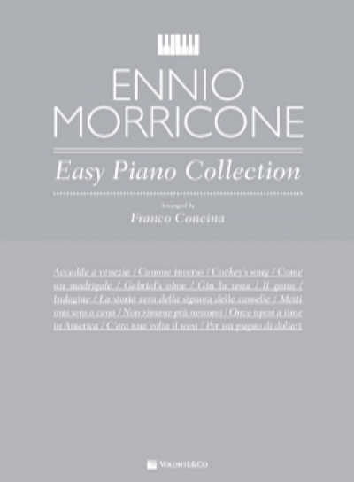 Cubierta de Primi Tasti Ennio Morricone – easy Piano Collection, de Franco Concina