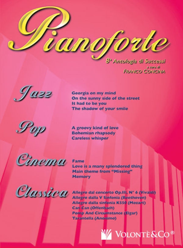 Cubierta de Pianoforte Vol.8, de Franco Concina