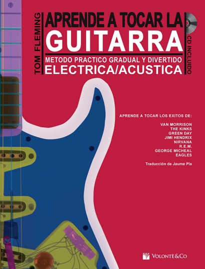 Cubierta de Aprende a tocar la guitarra