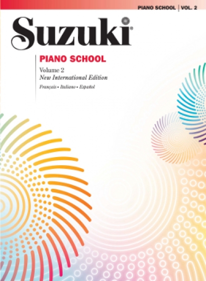 Cubierta de Suzuki Piano School Vol. 2, de Shinichi Suzuki