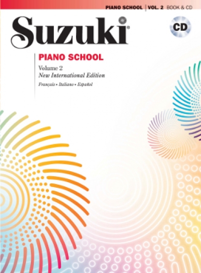 Cubierta de Suzuki Piano School Vol. 2 - Con CD, de Shinichi Suzuki
