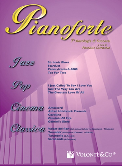 Cubierta de Pianoforte Vol.7, de Franco Concina