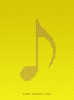 Cubierta de Cuaderno de Música 12 líneas (Carta Blanca)