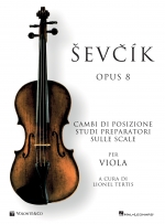 Ševcík - PER VIOLA OPUS 8